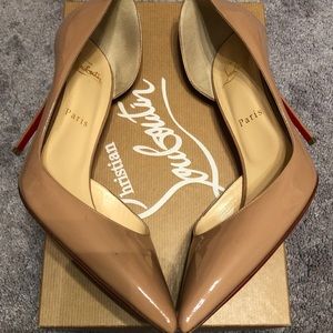 Louboutin Iriza 100 Patent Leather Heels